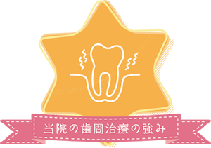 当院の歯周治療の強み